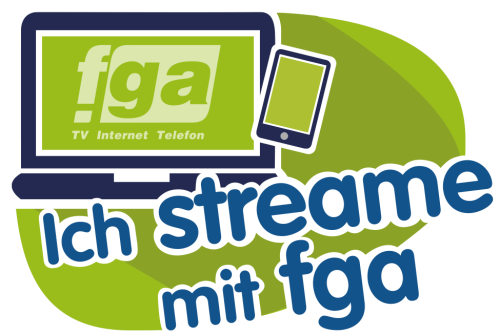 Grafik: Ich streame mit fga
