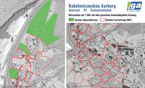fga Presseartikel und Kartenansicht Netzausbau
